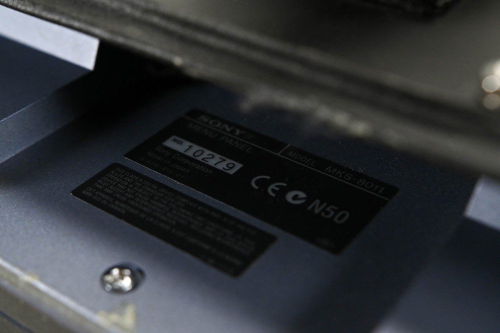 Sony MKS-8011A Menu Panel Switcher CG01F22