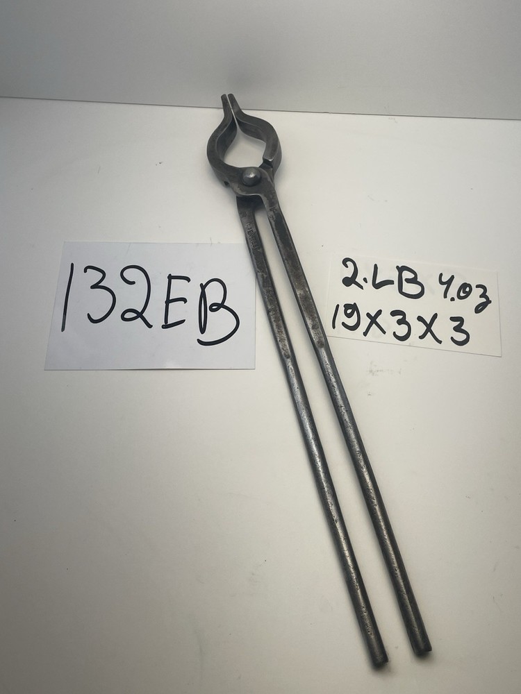 Vintage Blacksmith Tongs 18”