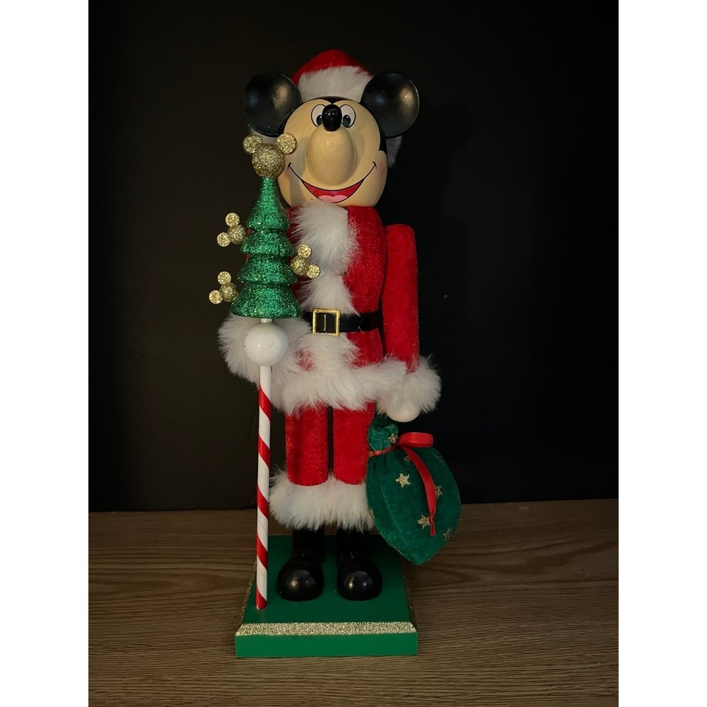Disney Mickey Mouse Santa Christmas Nutcracker