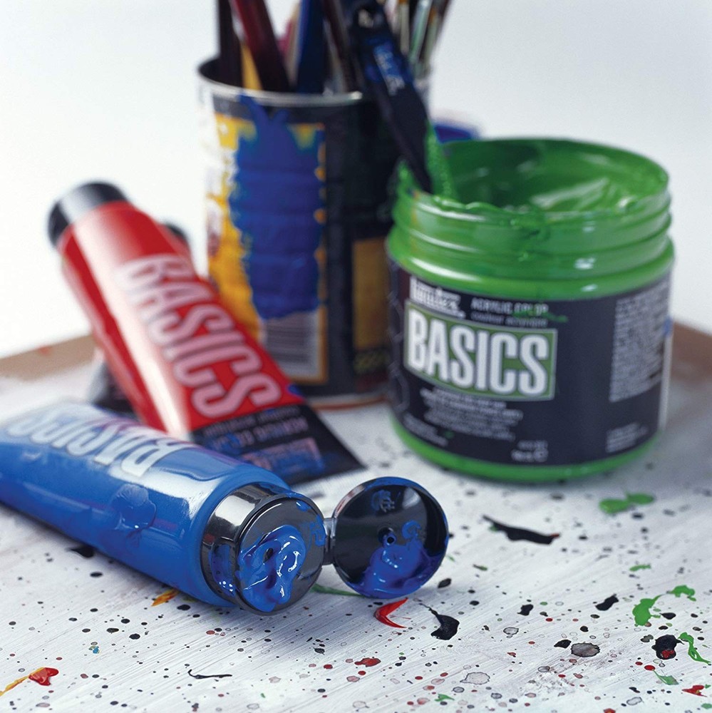 BASICS Acrylic Paint Tube 12-Piece Set