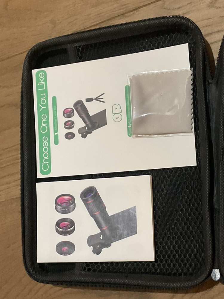 iphone zoom kit for any iphone comes with box