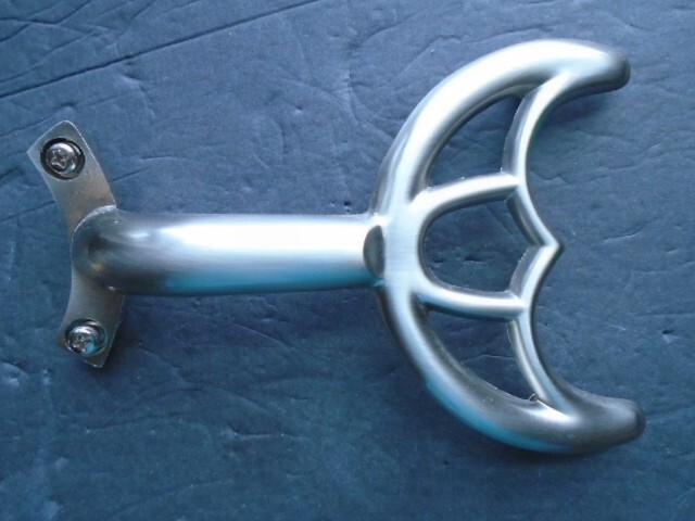 HAMPTON BAY CEILING FAN REPLACEMENT BRACKET/ARM BRUSHED SILVER CK-56