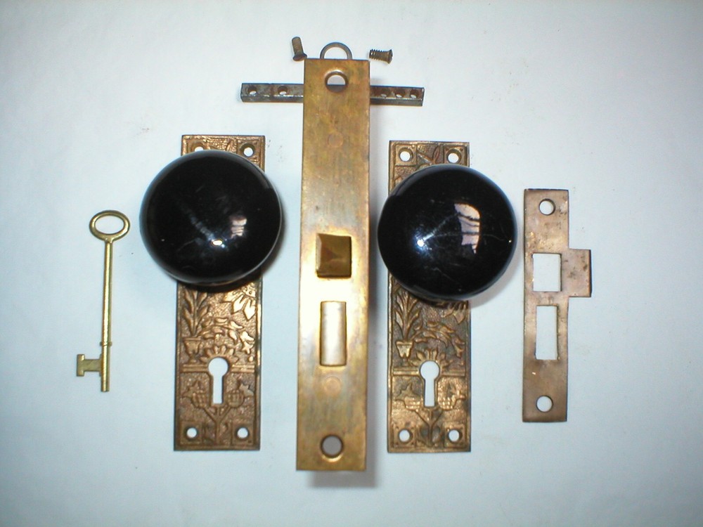 Antique Victorian Era Door Hardware