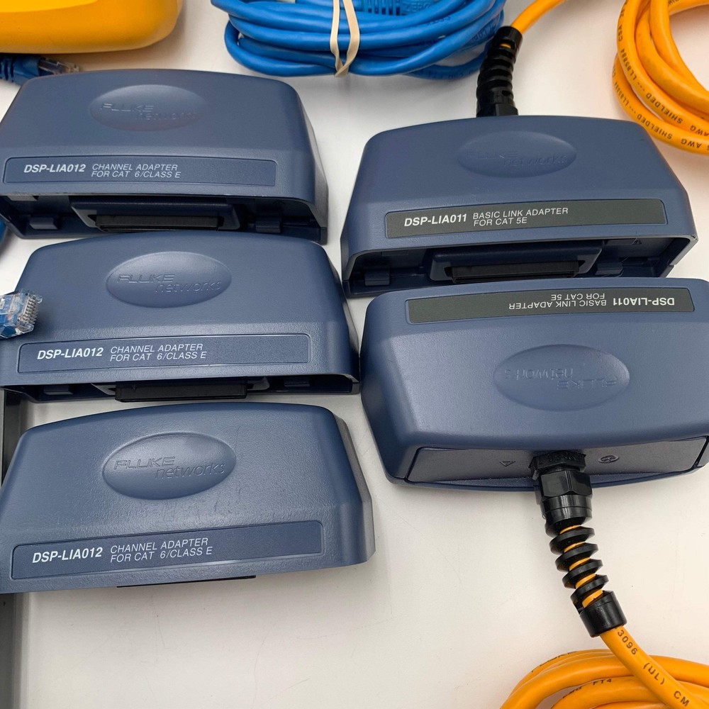 Fluke DSP-4000 Cable Analyzer & DSP-4000SR Smart Remote Bundle - Used *READ*