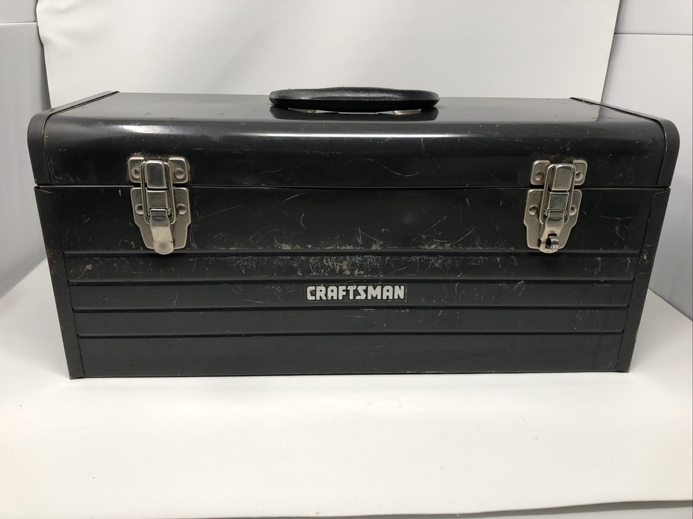 Vintage Craftsman Toolbox Red Pull Out Tray 20”x8”x9”