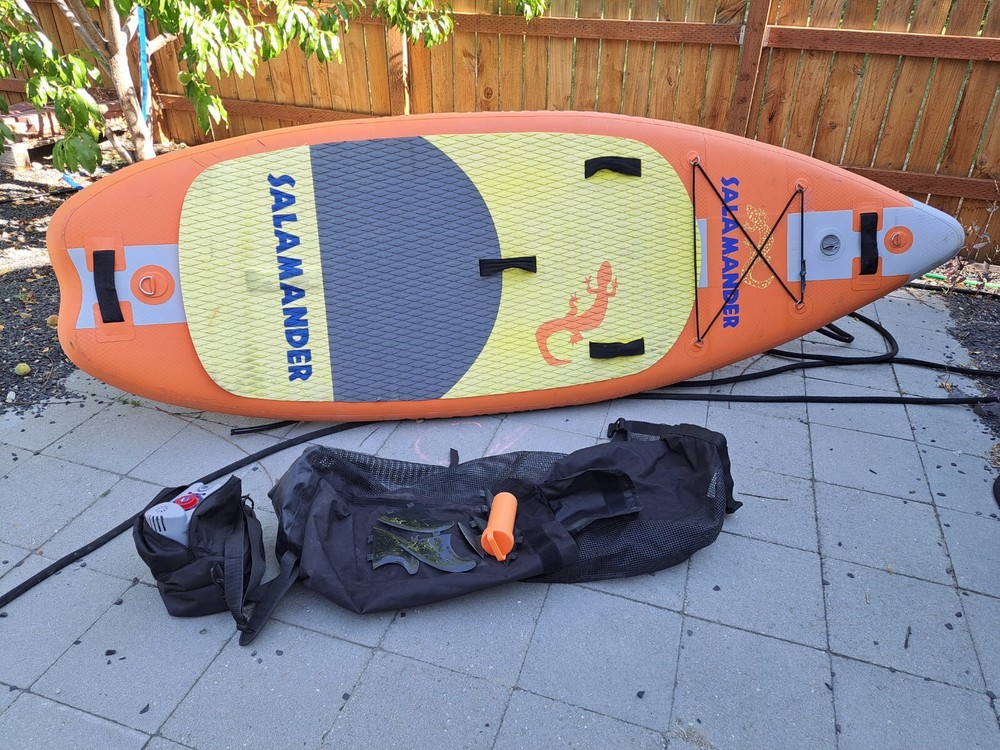 Salamander shredder 8'9" surf/whitewater paddleboard