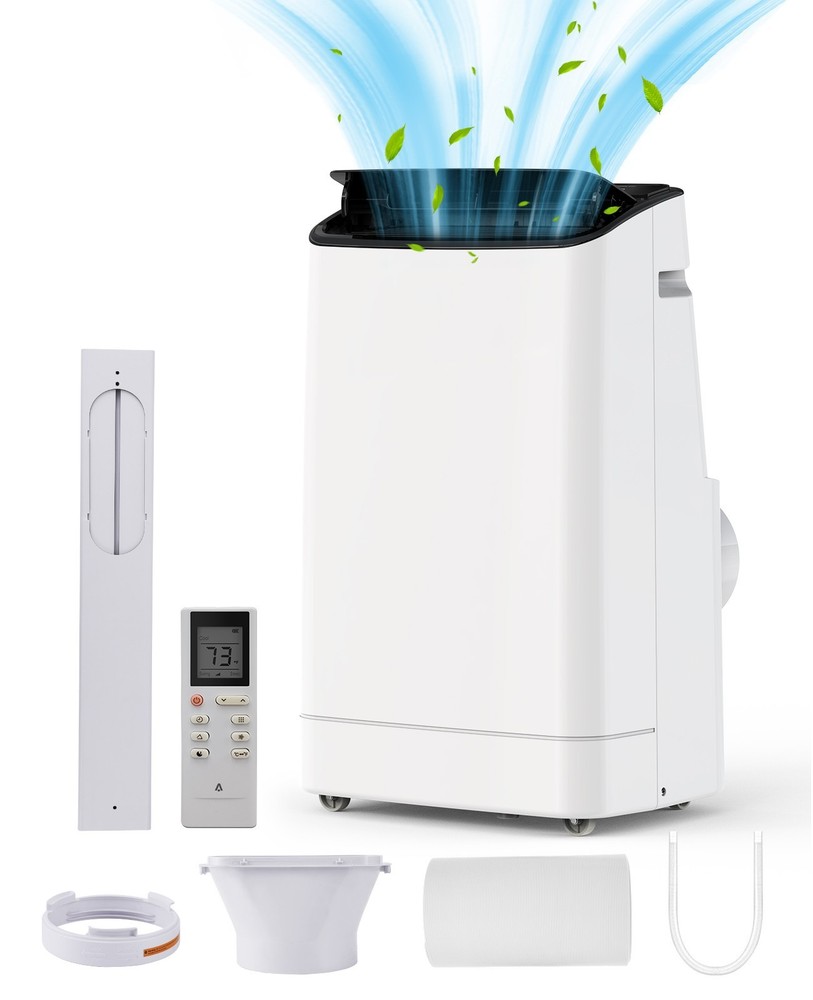 14000BTU Air Conditioner Cool Up to 700 Sq.Ft 3IN1 AC Unit Remote Control Timer