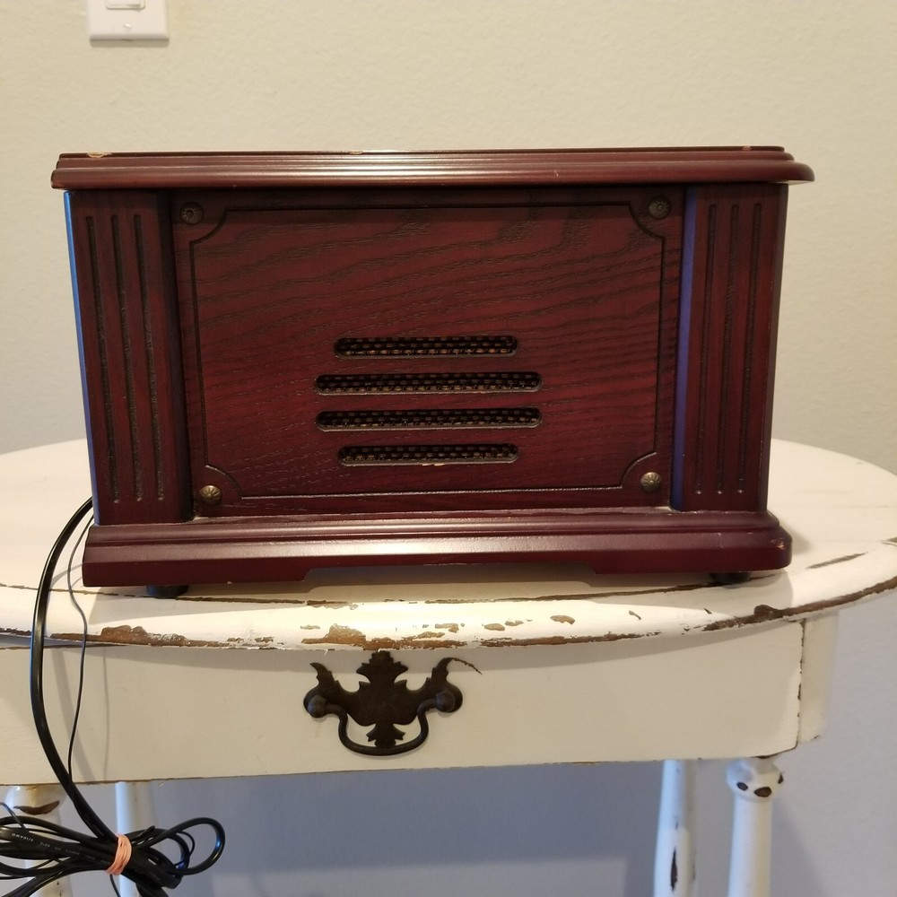 Thomas Pacconi Classics Phonograph & Radio TPC-7475 - Tested & Working