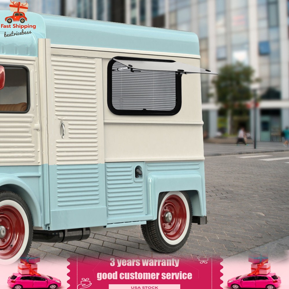 RV Push Out Window Exit Window Trailers Vans Trucks Rectangular Venting Window