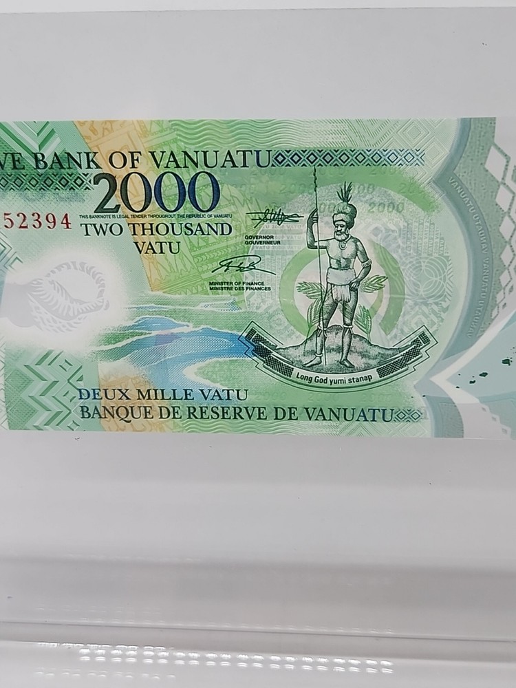 Vanuatu, 2000 Vatu, 2014, POLYMER, Birds