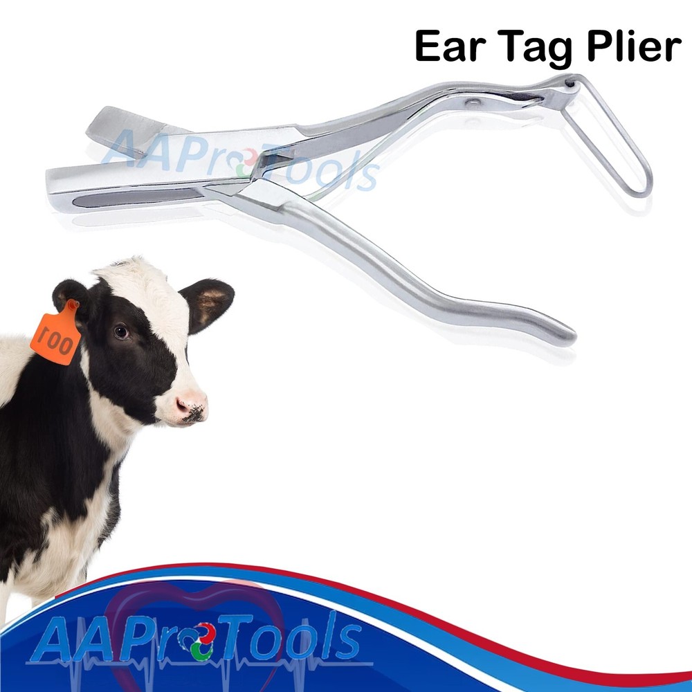 AAPRO Premium Instruments Ear Notcher V Shape Veterinary Identification Tools