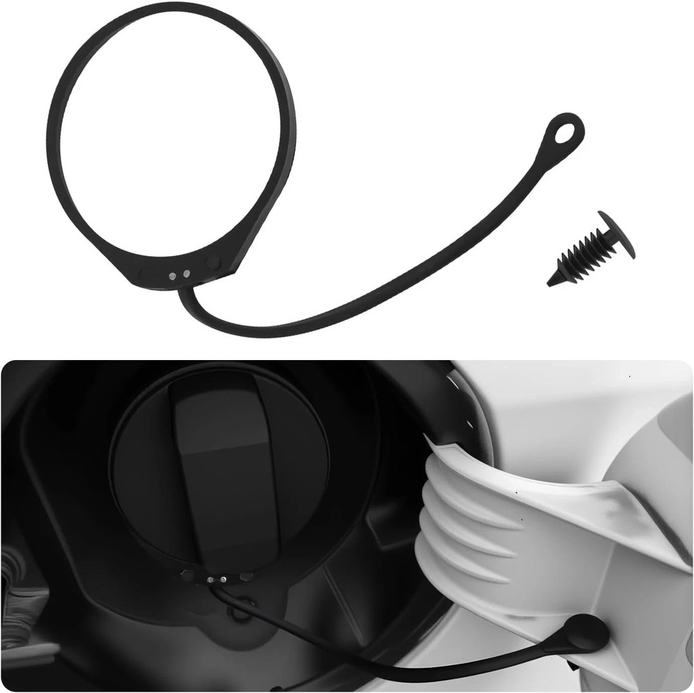 Gas Cap Tether with Eyelets,Secure Retention Fuel Tank Cap Rope Compatible with