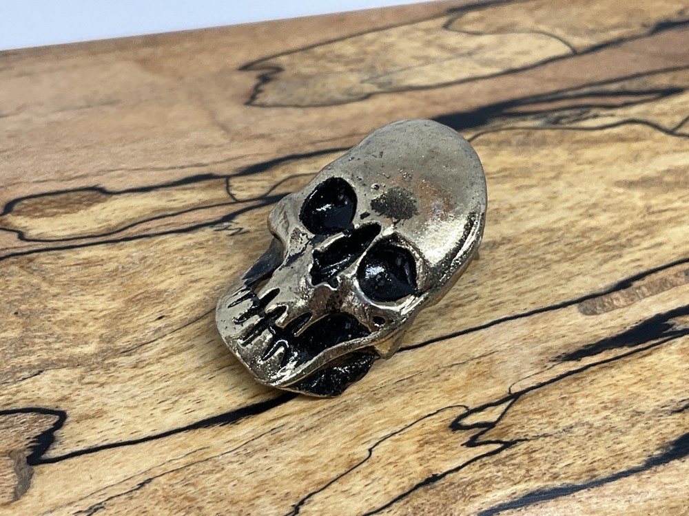 Skull Vintage Motorcycle Biker Pin Vest Jacket