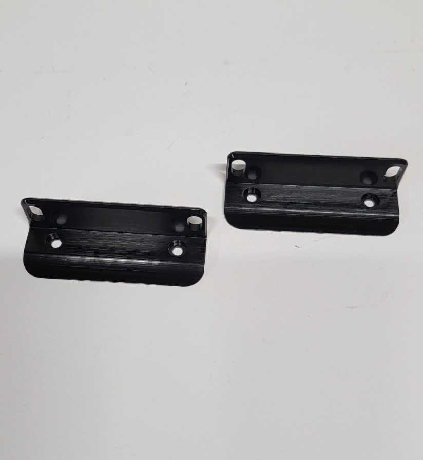 RACK MOUNT EAR BRACKETS 2U/NEW WITH SCREWS