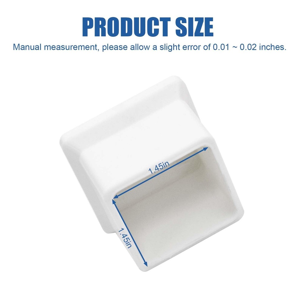 AC36-2 Ladder Stabilizer Rubber End Caps, Compatible with Werner 4 PACK