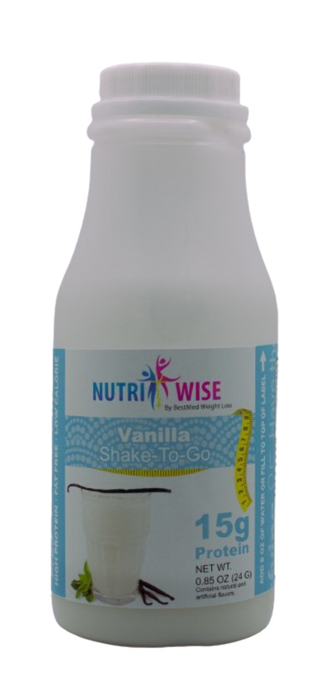 NutriWise - Vanilla Shake | Ideal Protein Alternative Diet (6-Bottles)