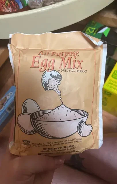 Powdered Eggs Dried Eggs Scrambled Baking Prepping Camping 6oz. Sonstegard MREs