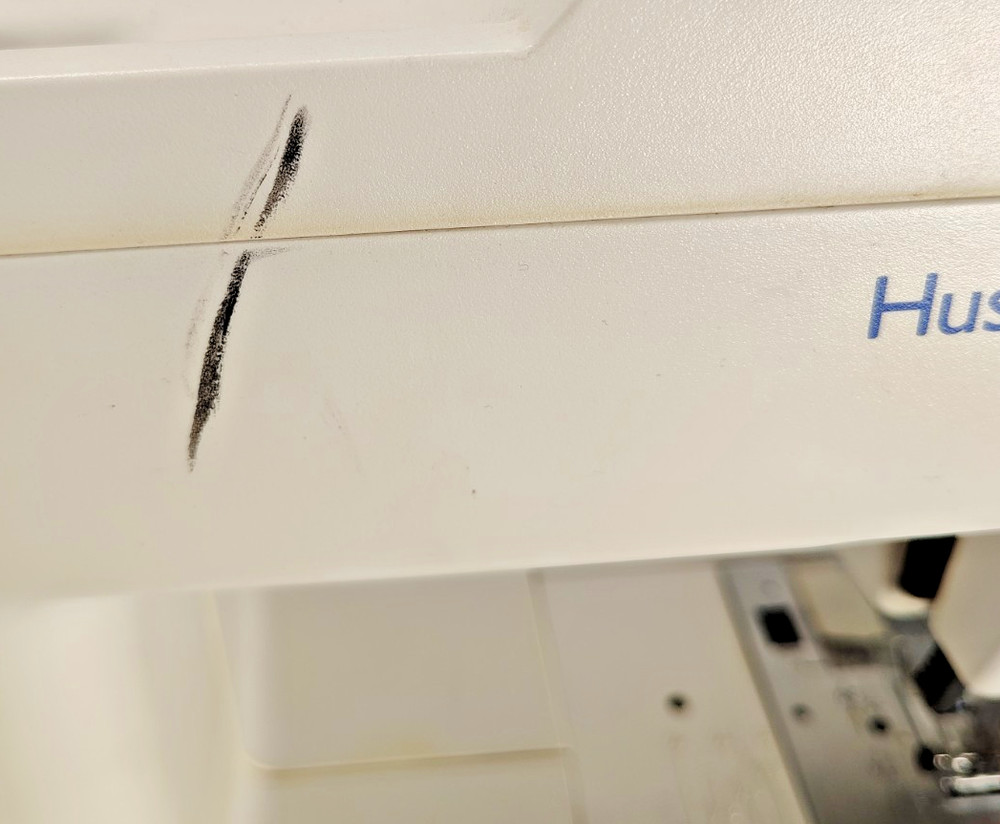 Husky Star sewing machine, #224, no power cord, untested