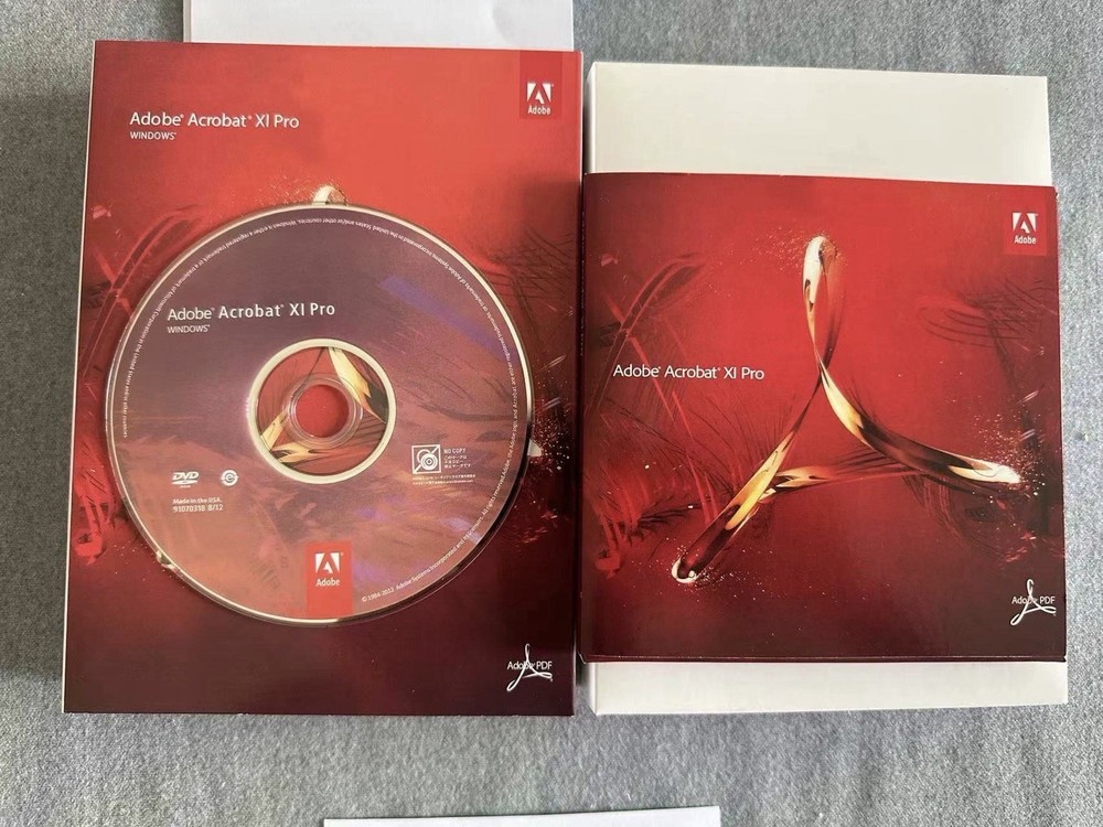 Adobe Acrobat Pro Full Version | Perpetual License (For 3 PCs) | DVD Windows New