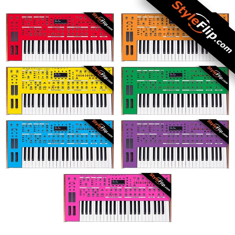 Dave Smith Pro 2 Skin | 7 Bold Designs | Protective Decal | StyleFlip