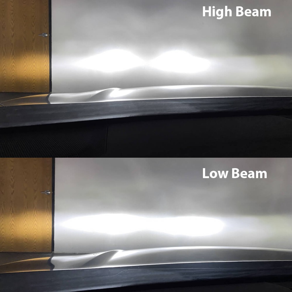 Lasfit H11 LED Headlight Bulbs White Low Beam Conversion Kit 6000LM Super Bright