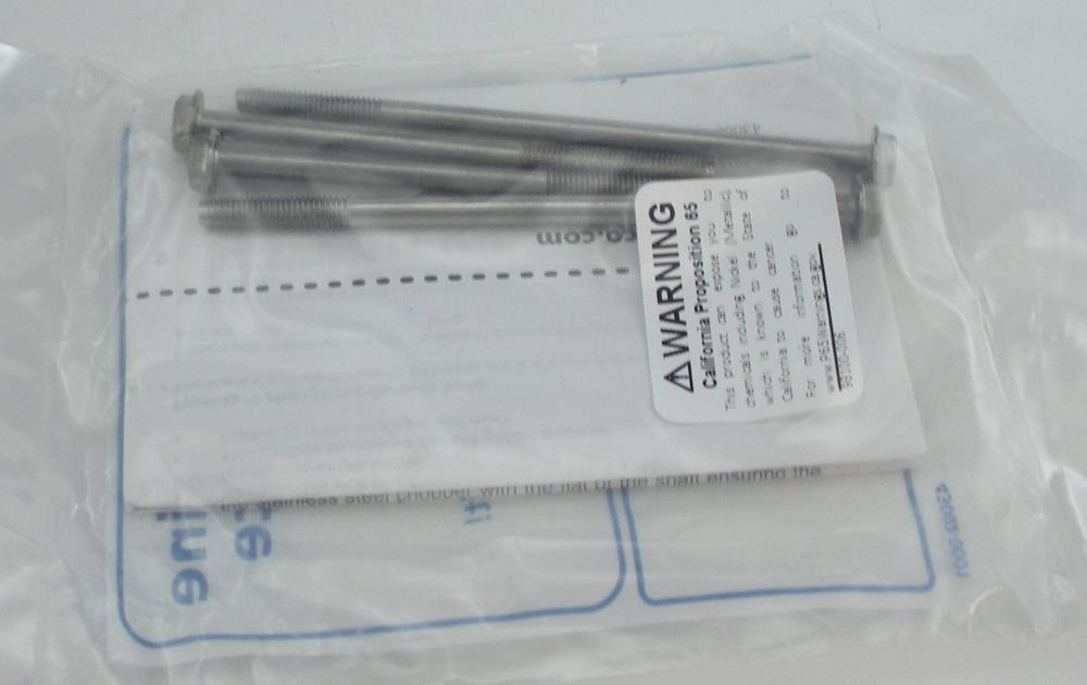 Jabsco 17288-1000 Macerator Stud Bolt Kit Stainless Steel