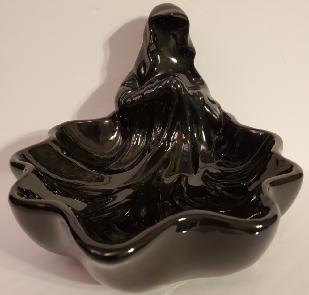 Spooky Hollow Grim Reaper Black Candy Bowl