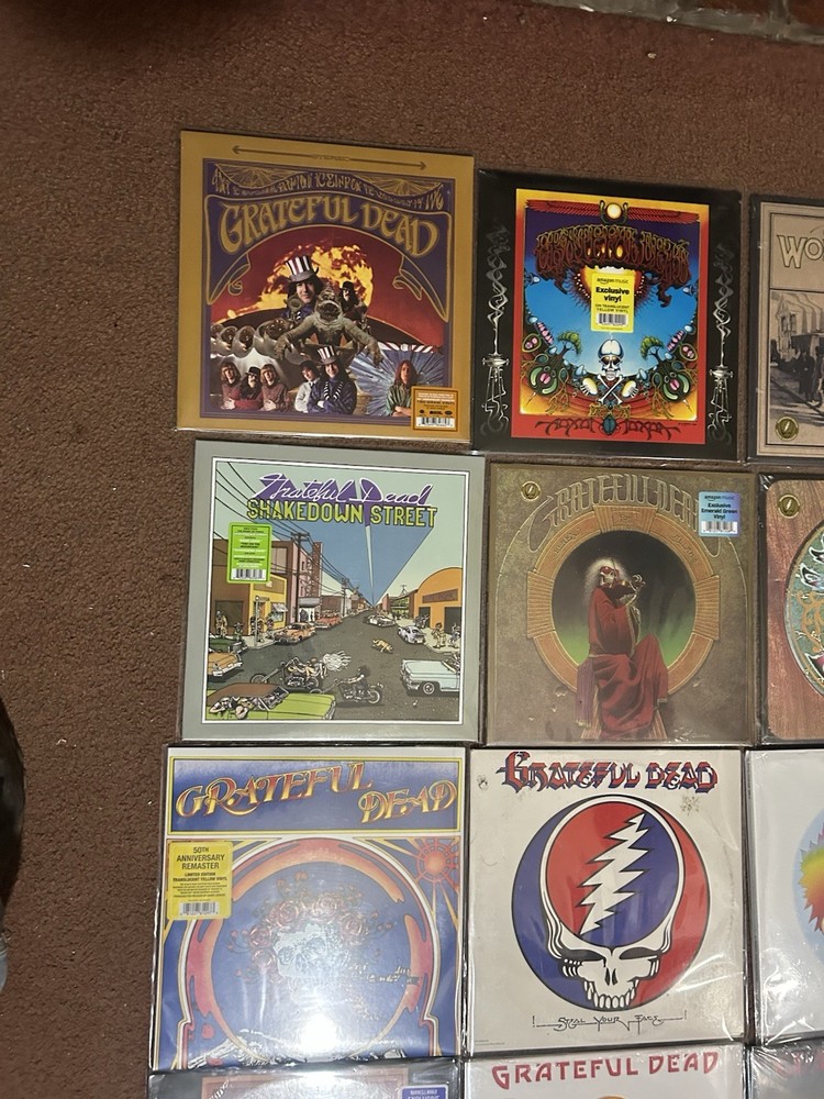 Huge Grateful Dead Lot…new/sealed