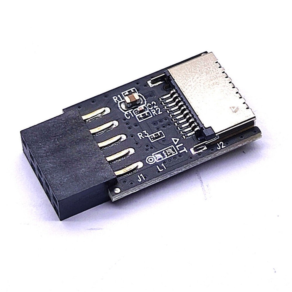Motherboard Converter USB3.2 TYPE-E USB2.0 9Pin to TYPE-C A-KEY Front Connector