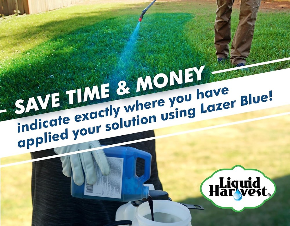 Spray Pattern Indicator Blue 32 oz Liquid Harvest