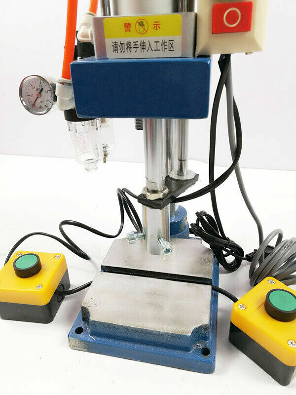 TECHTONGDA 110V Pneumatic Punch Machine 440Lb/200kg without Display Controller