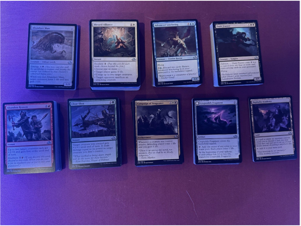 MTG Magic Eldritch Moon Complete Common Uncommon Set x4
