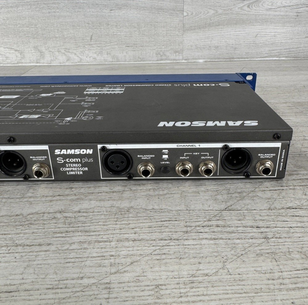SAMSON curve 231 equalizer Dual 31 band, Compresor/Limiter, S-3WayCrossover.