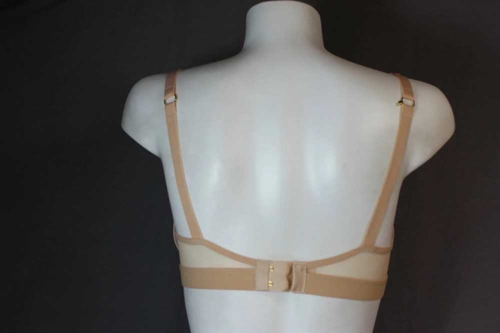 LIVELY Wireless Lined J-hook on back Plunge Bra size 34C