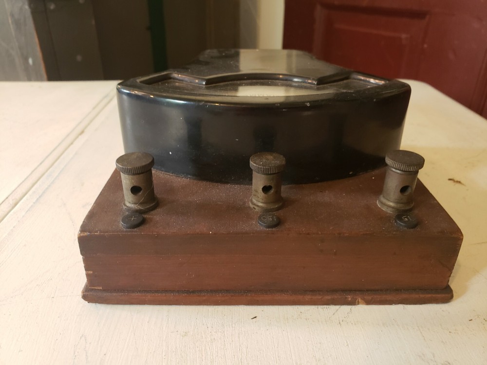 Antique DC Milliammeter Test Equipment Guage
