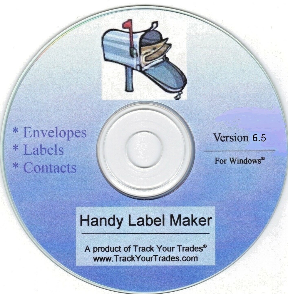 Print labels! PC Software prints mailing labels, envelopes. Mass mail, contacts.