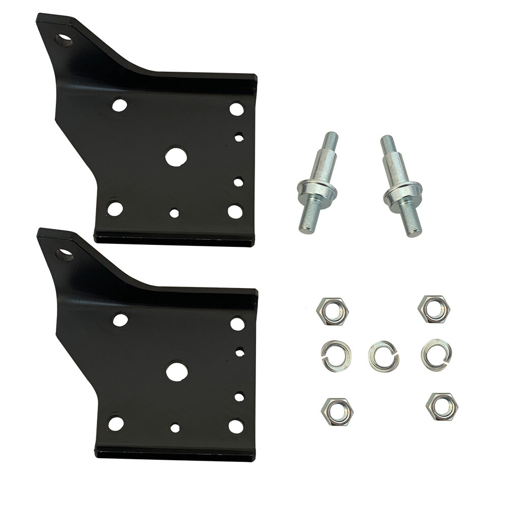 For 68-72 Camaro Firebird Nova w/Studs Multi Leaf Spring Shock Plate Kit 12Pcs