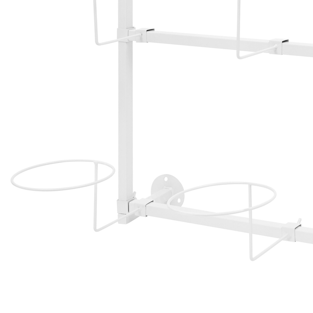 Wall Mount Hat Rack Hat Storage Hanger 3-Tier Wall-Mounted Hat Display Rack