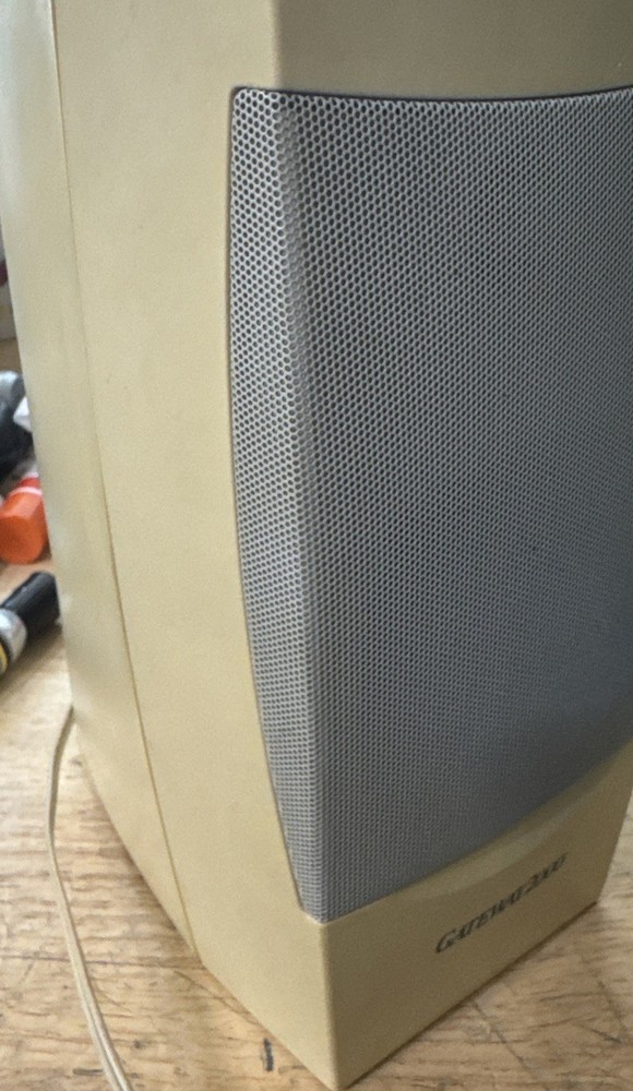 Gateway 2000 PC (1) Speaker ACS41 Altec Lansing (Tested & Working) Vintage