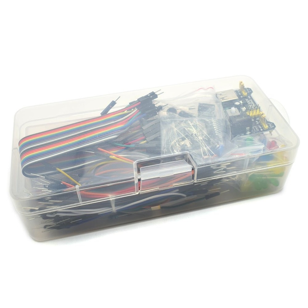 Electronic Component Assorted Kit For Arduino Raspberry Pi Stm32 Etc. 830 Breadb