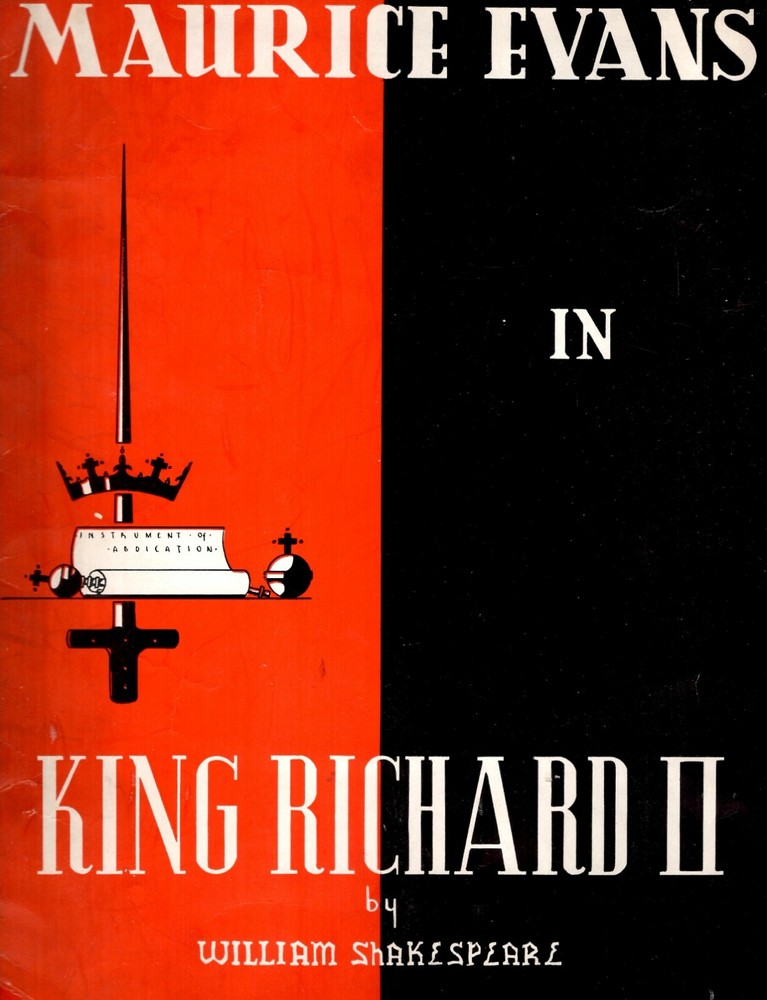 Maurice Evans in King Richard II