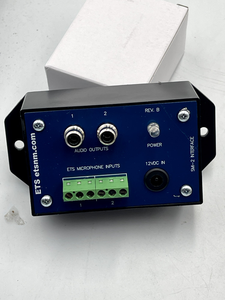ETS SMI-2 Microphone 2 Channel Interface