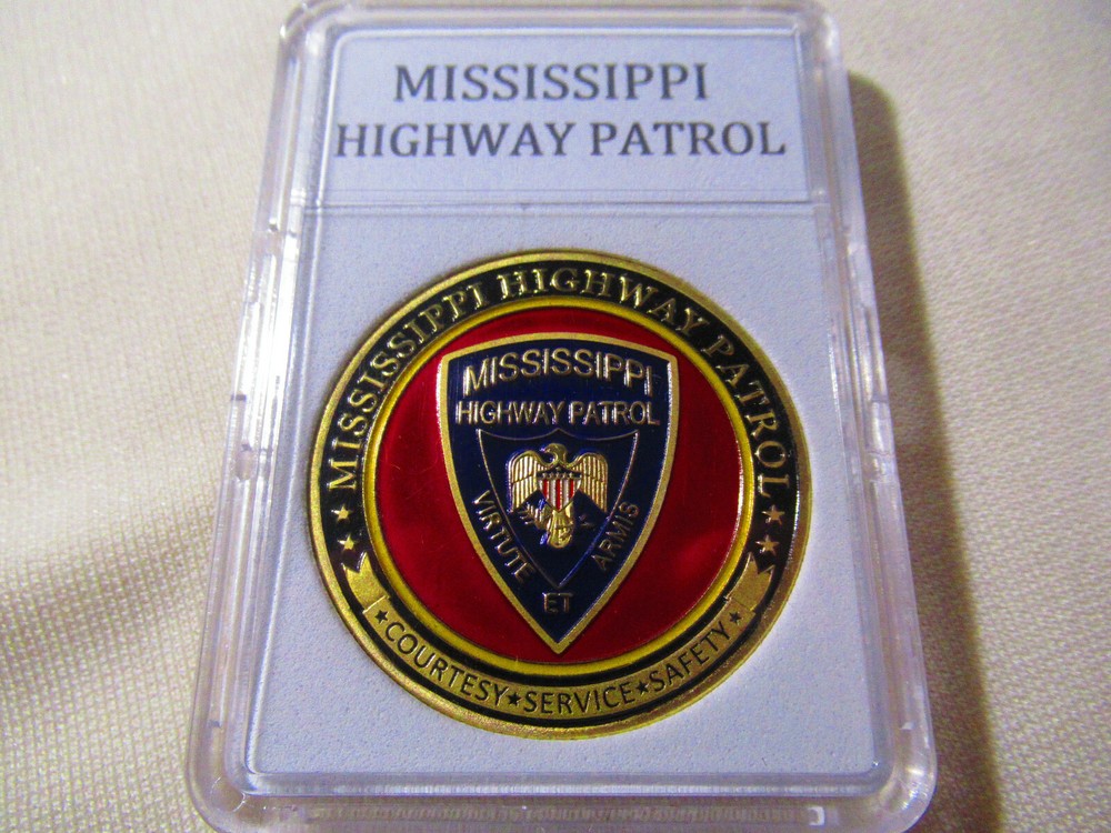 MISSISSIPPI HIGHWAY PATROL Challenge Coin