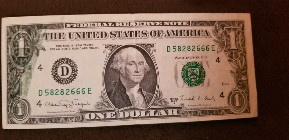 Us 1 Dollar Back To Face Error