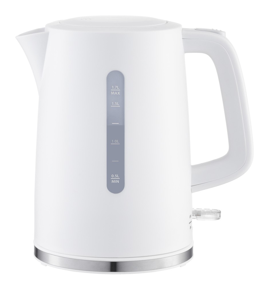 "1.7L Electric Kettle, White, New Condition"