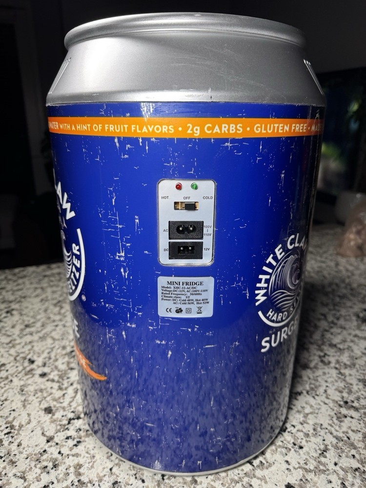 White Claw Mini Fridge 18 Inches Tall