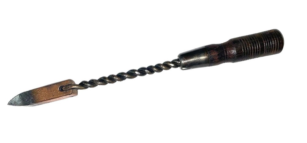 OLD ANTIQUE SOLDERING IRON TOOL