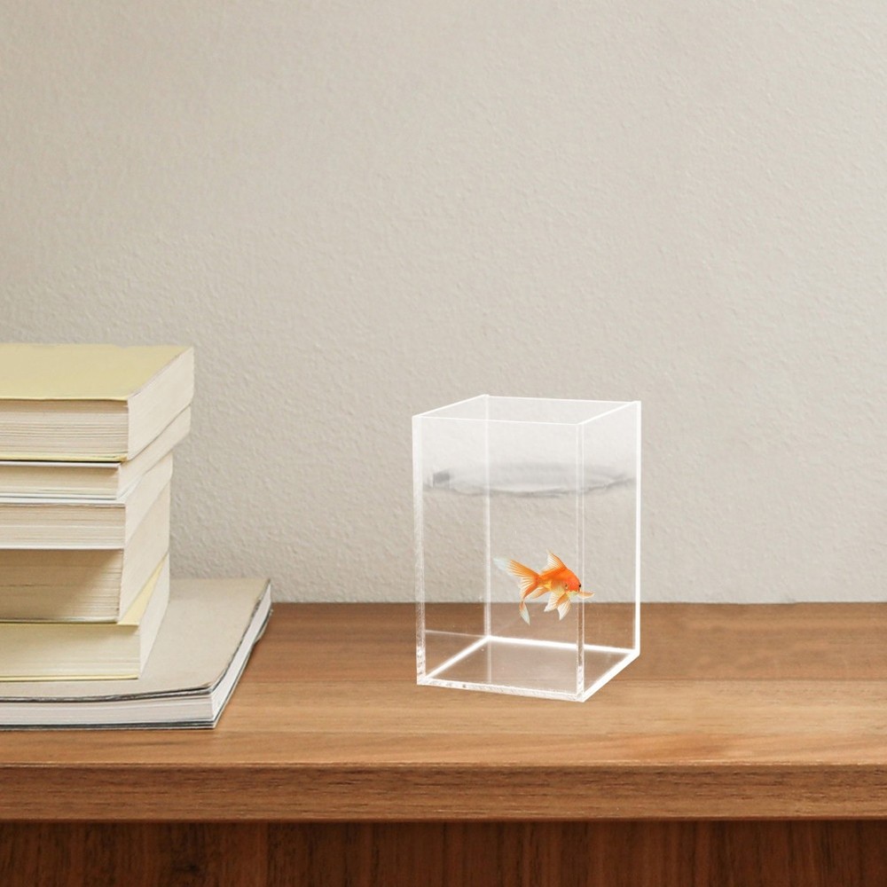 Betta Tank Acrylic Fish Tank Office Decor Desktop Study Room