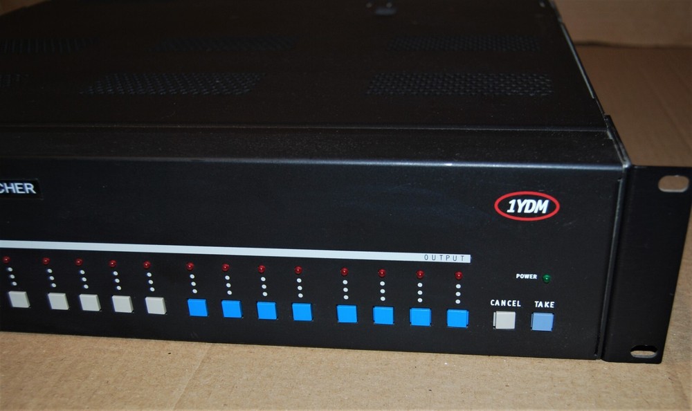 AMX AutoPatch 1YDM Distribution Matrix Video Switcher