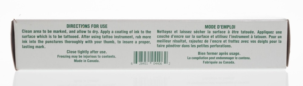 Tattoo Ink Paste, Green, 5 oz